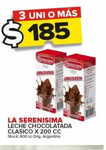 Carrefour Maxi Leche infantil la serenísima oferta
