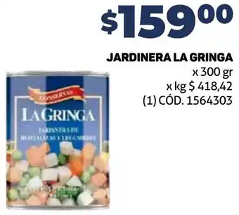 Makro JARDINERA LA GRINGA x 300 gr oferta