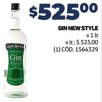 Makro GIN NEW STYLE x 1 lt oferta