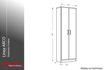 Blancoamor Modulo multiuso arco 2 puertas blanco oferta