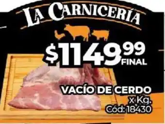Diarco VACÍO DE CERDO oferta