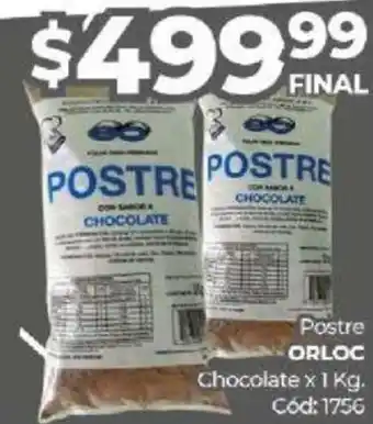 Diarco Postre ORLOC Chocolate x 1 Kg oferta