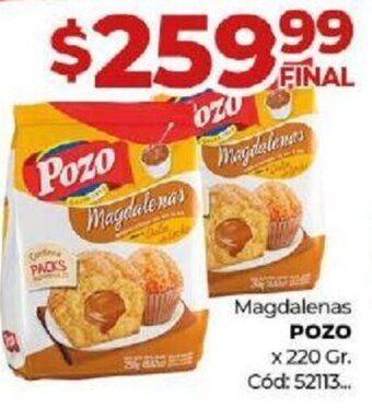 Diarco Magdalenas POZO x 220 Gr. oferta
