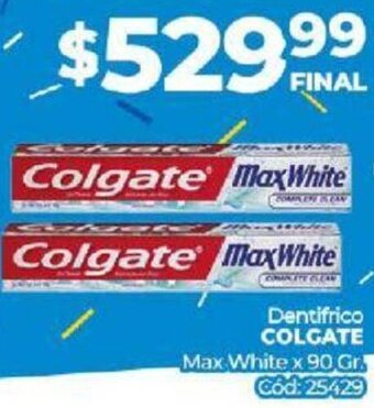 Diarco Dentifrico COLGATE Max White x 90 Gr oferta