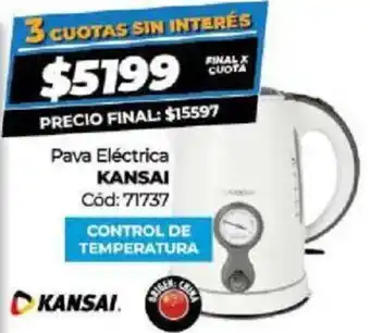 Diarco Pava Eléctrica KANSAI oferta
