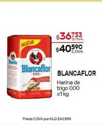Nini Mayorista Blancaflor Harina de trigo 000 x1kg oferta
