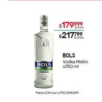 Nini Mayorista Bols Vodka Melón x750ml oferta