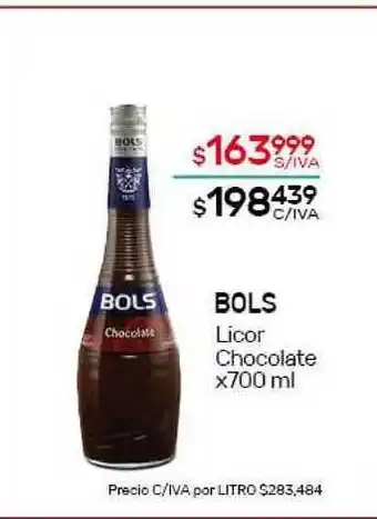 Nini Mayorista Bols Licor Chocolate x700ml oferta