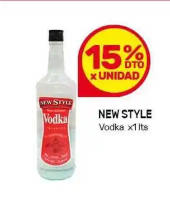 Nini Mayorista New Style Vodka x1lts oferta