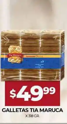 Supermercados Tadicor Galletas Tia Maruca x 318 gr oferta