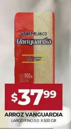 Supermercados Tadicor Arroz Vanguardia Largo Fino 50 x 500gr oferta