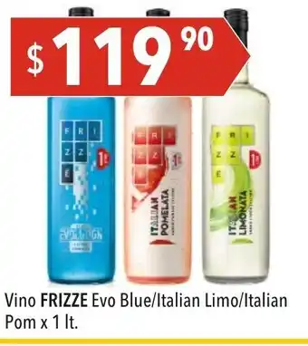 Hergo Frizze Vino Evo Blue/ Italian Limo/Italian Pom x 1 lt. oferta