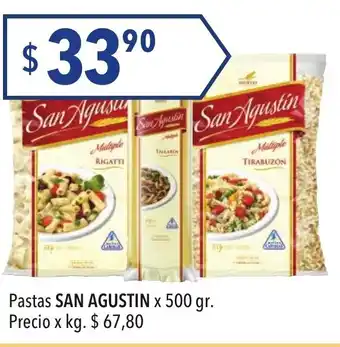 Hergo San Agustin Pastas x 500gr oferta