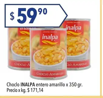 Hergo Inalpa Choclo entero amarillo x 350gr. oferta