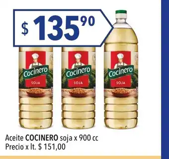 Hergo Cocinero Aceite soja x 900cc oferta