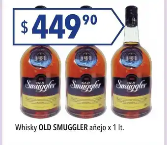 Hergo Old Smuggler Whisky añejo x 1 lt oferta