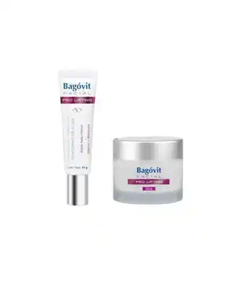 Punto de Salud Bagovit facial pro lifting combo - crema día+contorno ojosx15 oferta