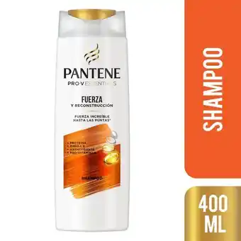 Supermercados DIA Shampoo pantene essentials fuerza y reconstrucción 400 ml. oferta