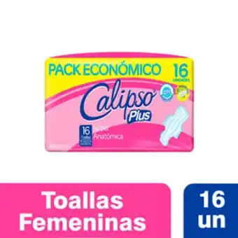 Supermercados Comodin Toalla calipso super anatomica x 16un oferta