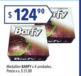 Hergo Barfy Medallón x 4 unidades oferta