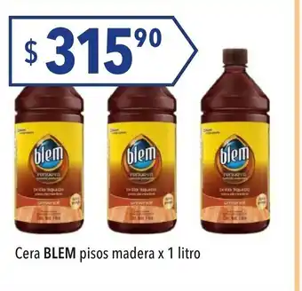Hergo Blem Cera pisos madera x 1 litro oferta