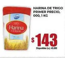 Cooperativa Obrera Harina de trigo primer precio 000 oferta