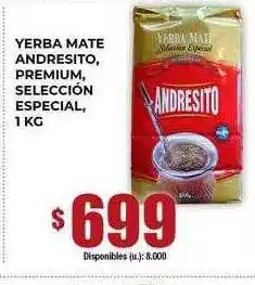 Cooperativa Obrera Yerba mate andresito, premium, selección especial oferta