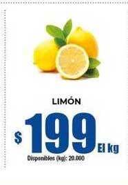 Cooperativa Obrera Limón oferta