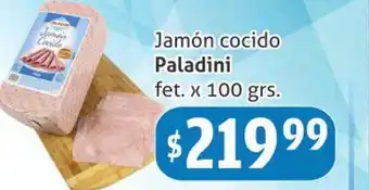 Gomez Pardo Jamón cocido paladini oferta