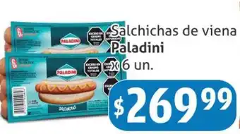 Gomez Pardo Salchichas de viena paladini oferta