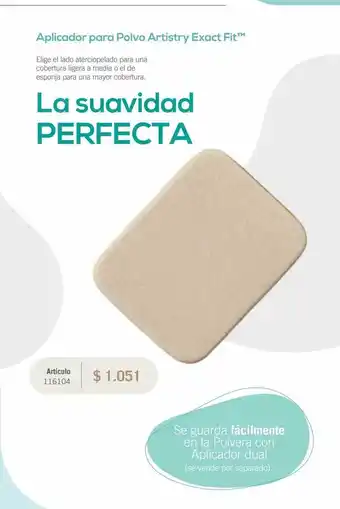 Amway Aplicador para polvo artistry exact fit oferta