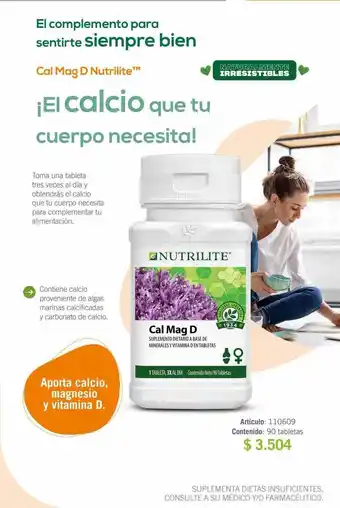Amway Cal mag d nutrilite oferta