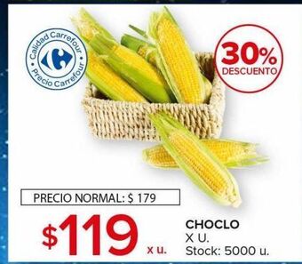 Carrefour Maxi Choclo x un oferta
