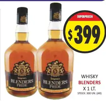 Supermercados Becerra Blenders Whisky x 1lt oferta
