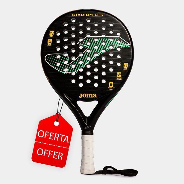 Joma Pala de pádel stadium ctr negro verde oferta