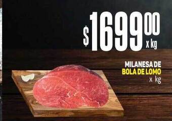 Makro Milanesa de bola de lomo x kg oferta