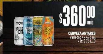 Makro Cerveza antares oferta