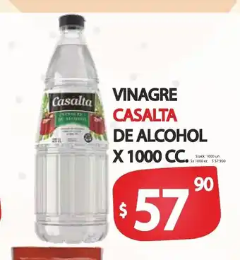 Supermercados Becerra Casalta Vinagre de Alcohol x 1000cc oferta