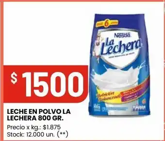 Leche en polvo la lechera 800g