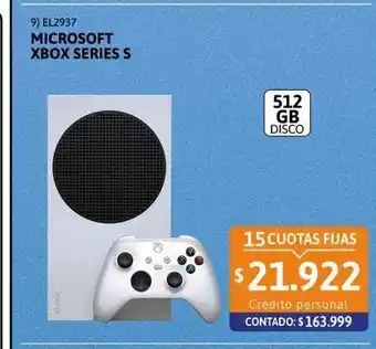 Cetrogar Microsoft xbox series s 512gb lt-sn digital oferta