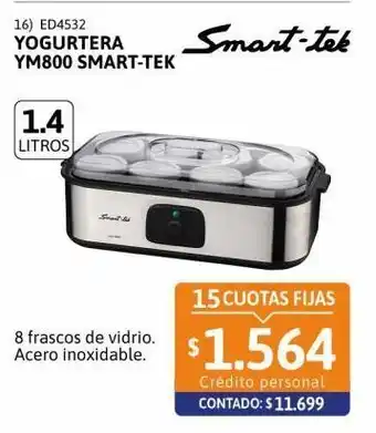 Cetrogar Yogurtera ym800 1.4 lt smart-tek oferta