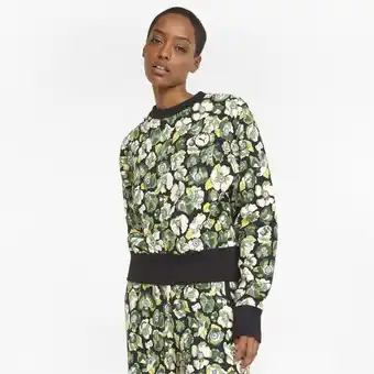 Puma Buzo puma x liberty estampado con cuello redondo oferta