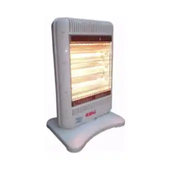 Megatone Estufa halogena electrica eiffel e304g 1200 blanca oferta