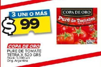 Carrefour Maxi Puré de tomate copa de oro 520g oferta