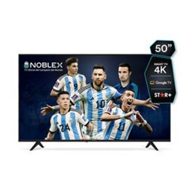 Castillo Hogar Smart tv noblex 50 dk50x7500 4k uhd google tv oferta