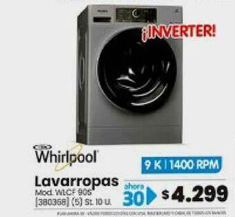 Whirlpool Lavarropas