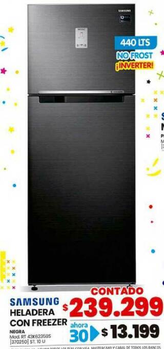 Samsung Heladera Con Freezer
