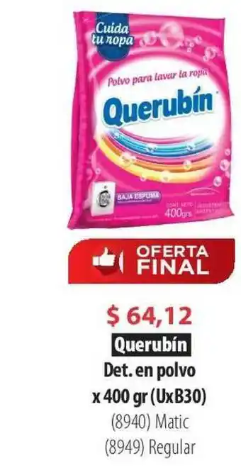 Parodi Querubín Det. En Polvo x400gr oferta
