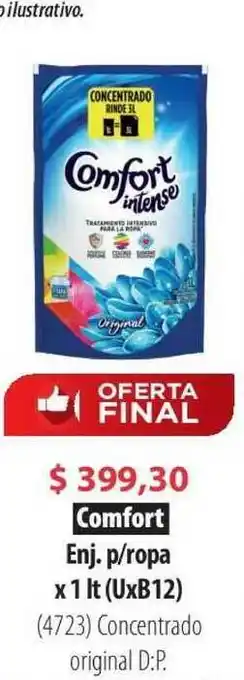Parodi Comfort Enj. P Ropa x1lt oferta