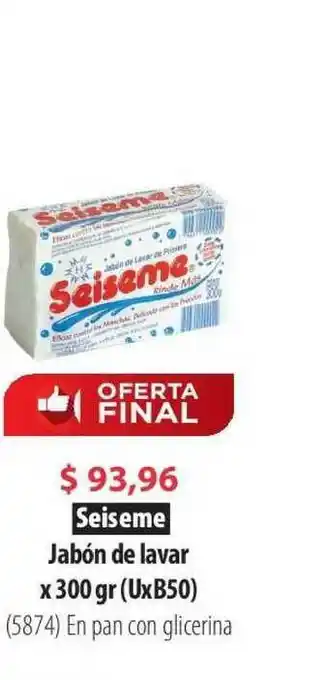 Parodi Seiseme Jabón D Laar x300gr oferta